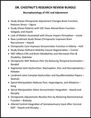 Dr. Chestnut's Research Review for Doctors and Staff - BACK ISSUE BUNDLE - COMPLETE EDITION - 75 reviews in total