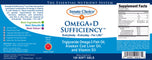OmegA+D Sufficiency™ - High Potency CITRUS Gelcaps - CASE of 6