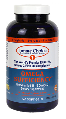 Omega Sufficiency™ - Lemon Capsules - SINGLE BOTTLE